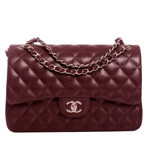 burgundy chanel classic flap|Chanel flap style.